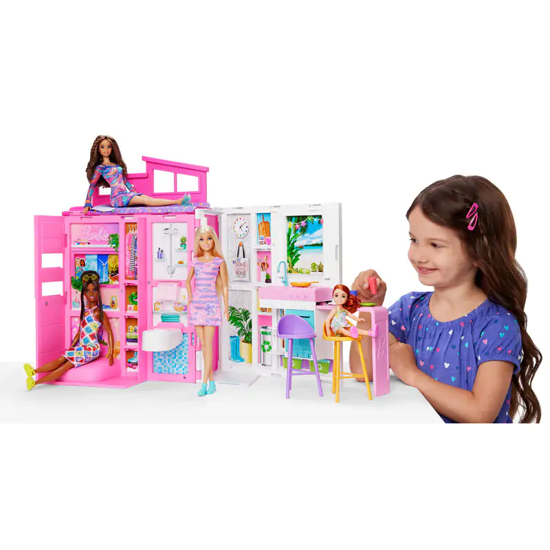 Barbie Getaway House és játék baba termékfotó