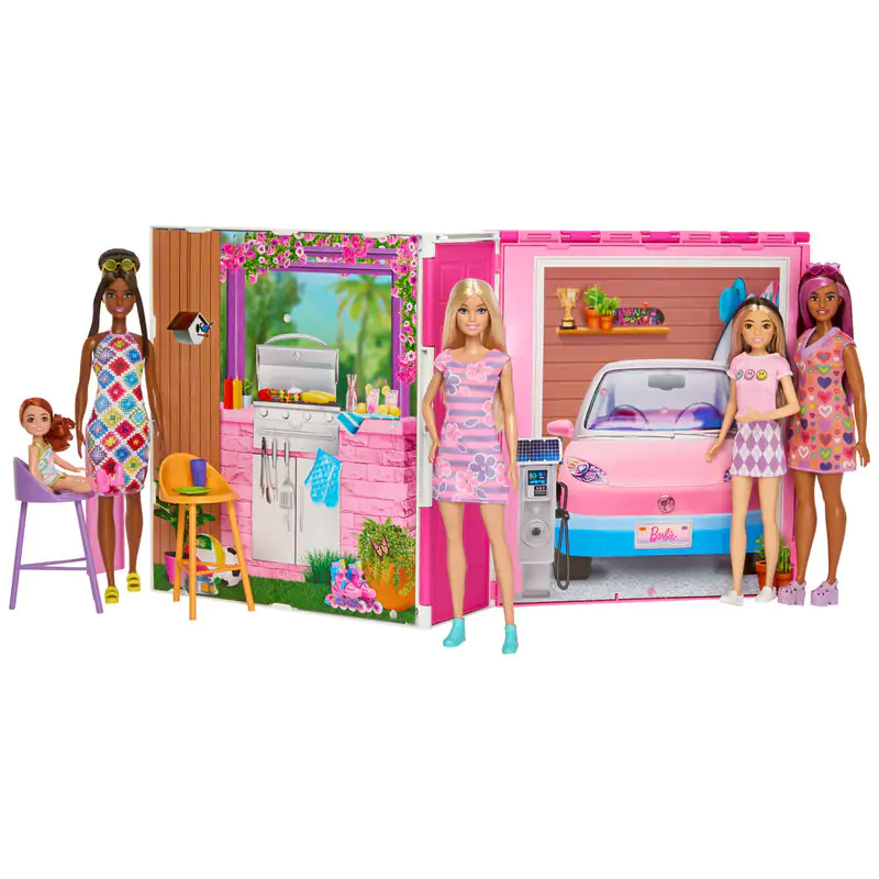 Barbie Getaway House és játék baba termékfotó