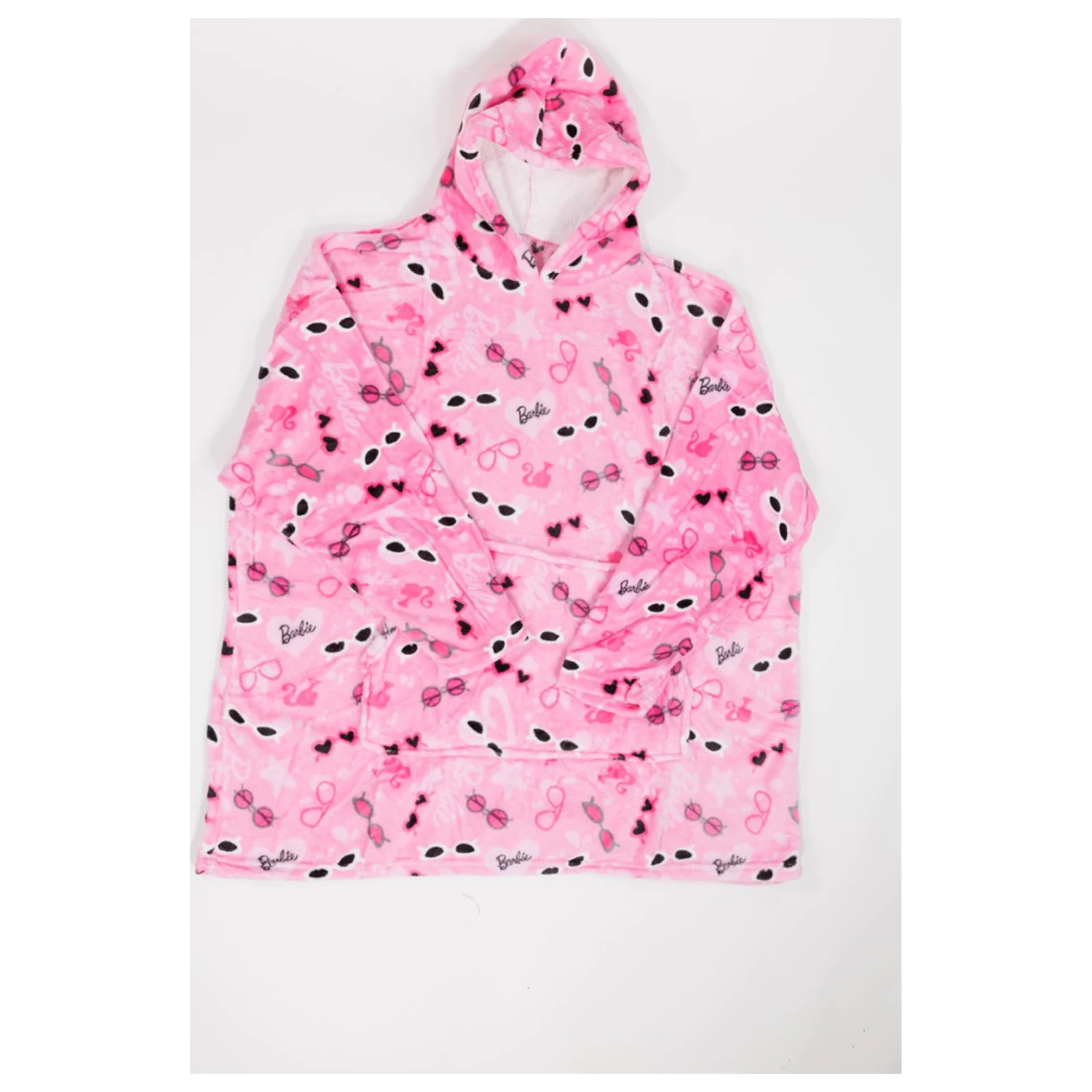 Barbie Glasses felnőtt belebújós plüss polár takaró, poncsó termékfotó