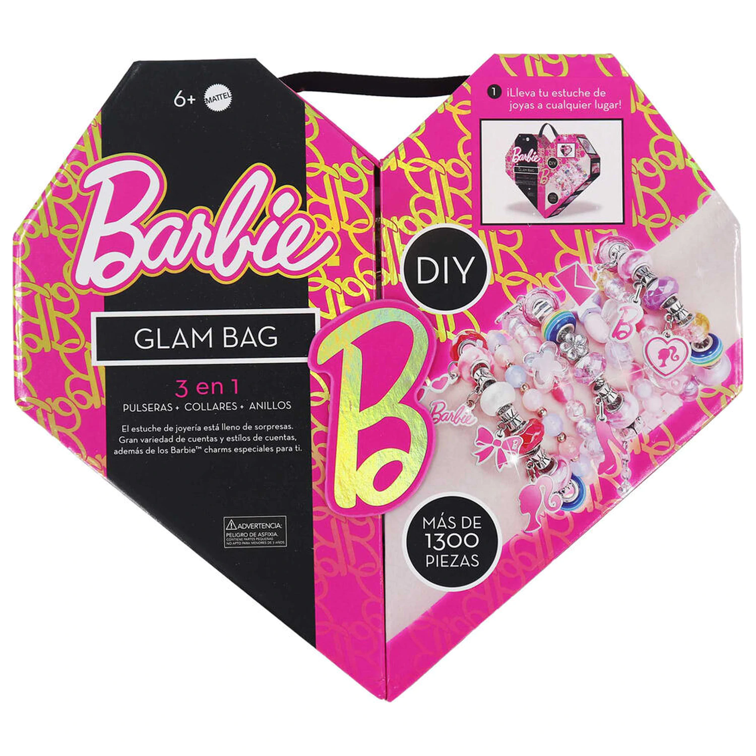 Barbie heart ékszer box csomag termékfotó