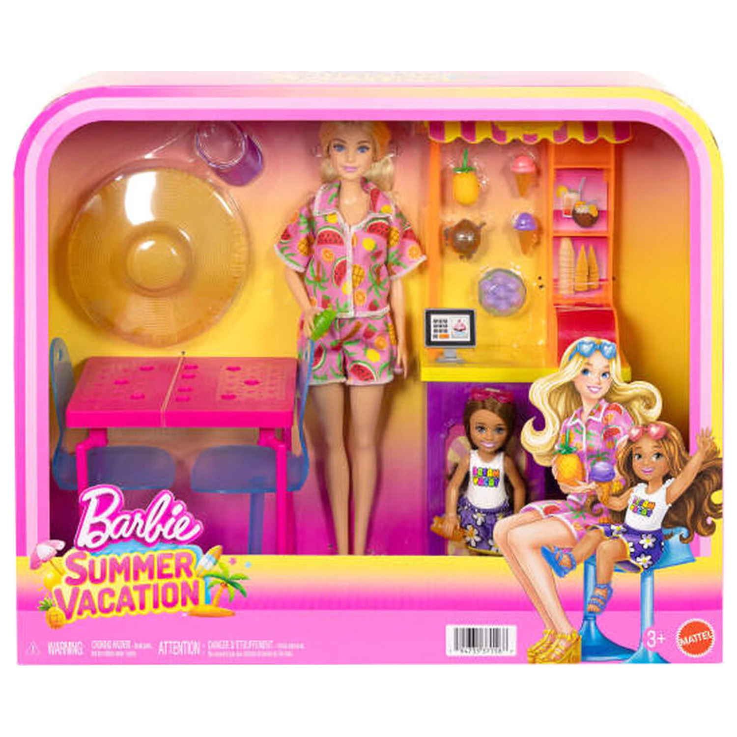 Barbie Ice cream parlour játék baba termékfotó
