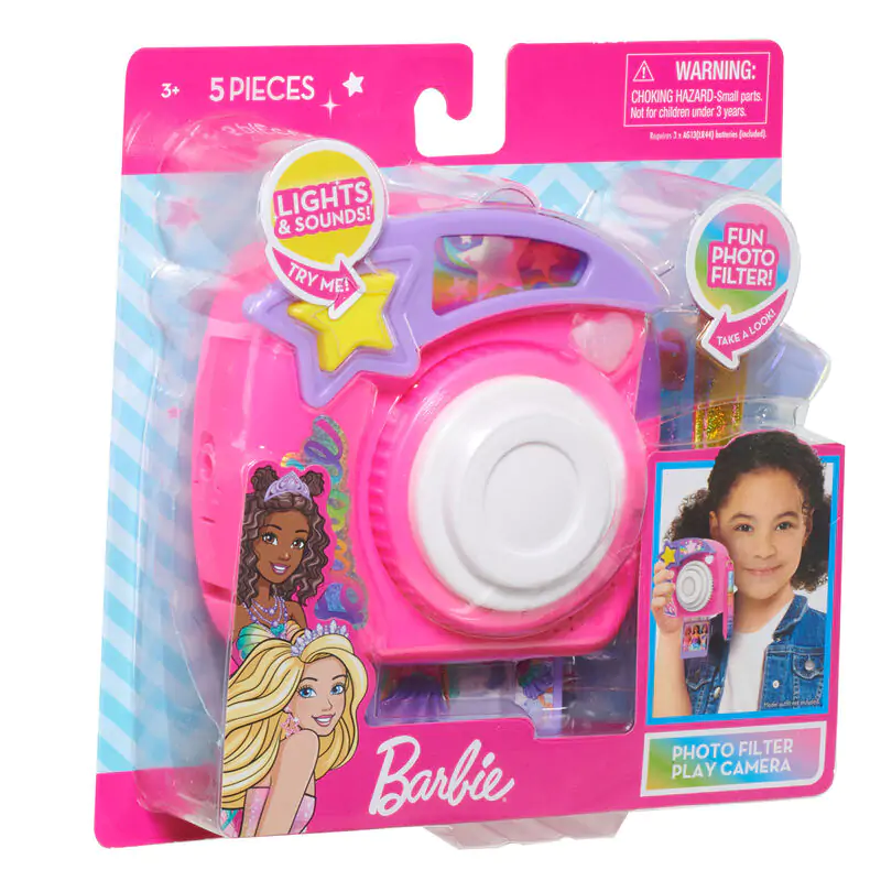 Barbie játék kamera termékfotó