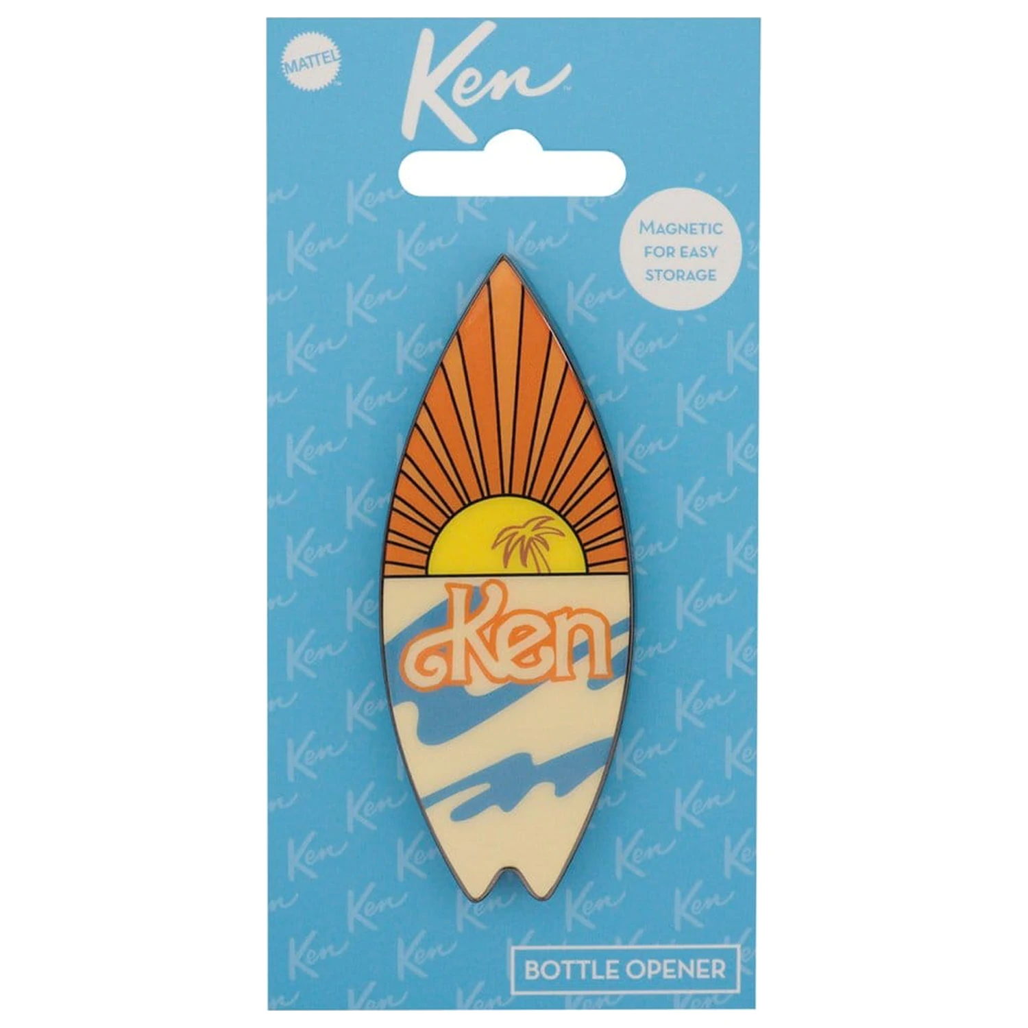 Barbie Ken Surfboard mágneses sörnyitó  termékfotó