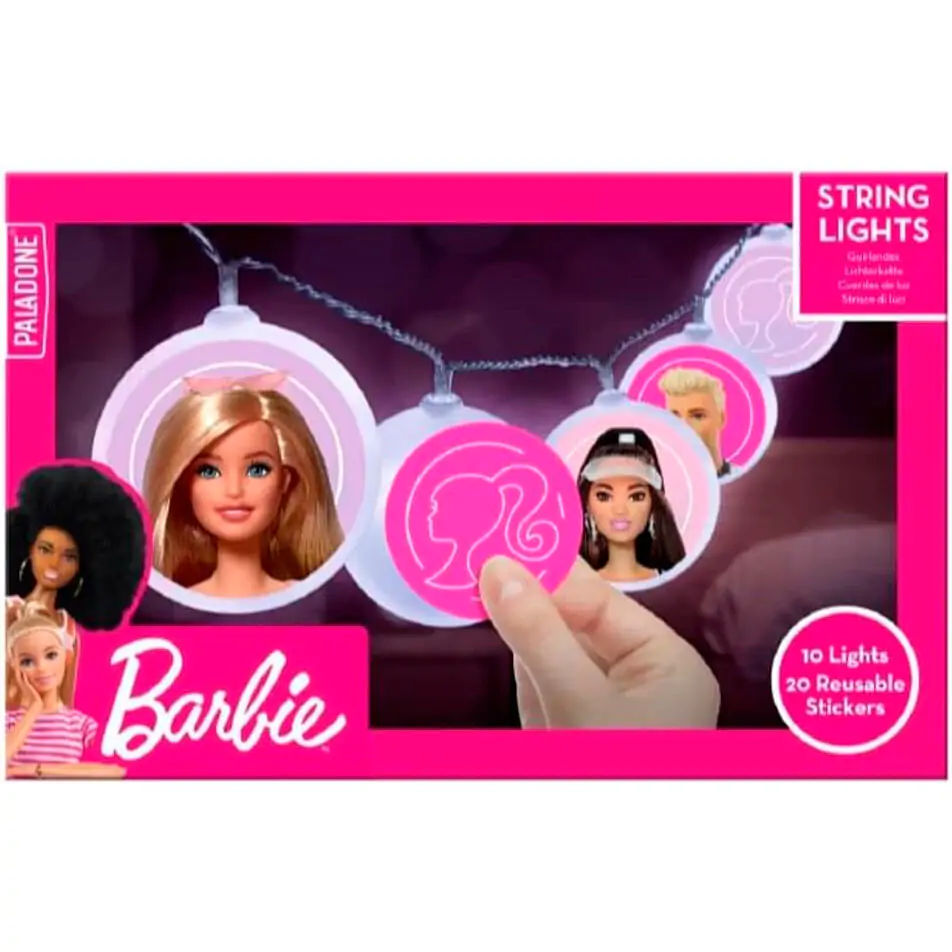 Barbie lámpafüzér termékfotó