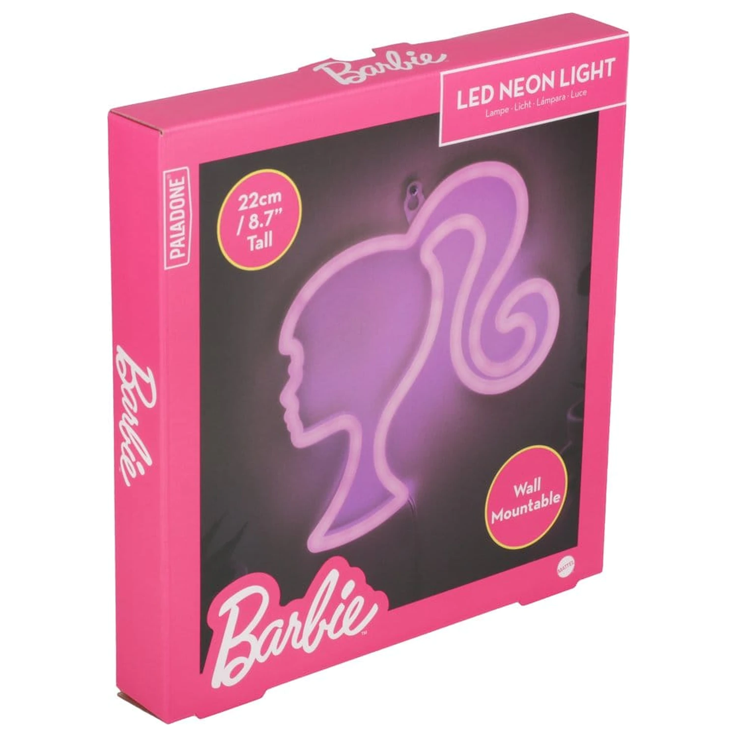 Barbie LED Neon fali lámpa termékfotó