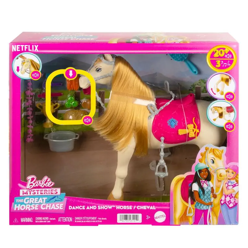 Barbie Ló figura hanggal termékfotó