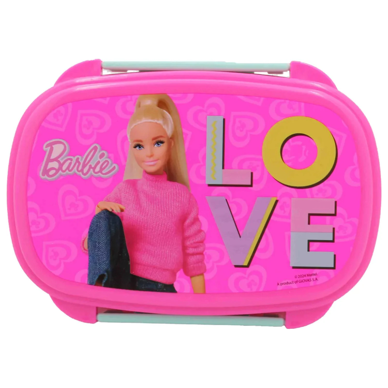 Barbie Love szendvicsdoboz + evőeszköz szett termékfotó