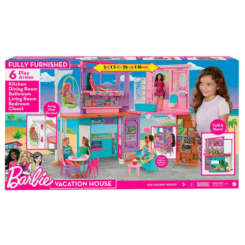 Barbie Malibu játék ház termékfotó