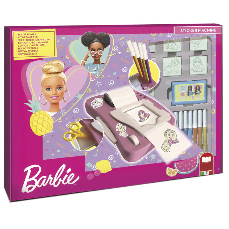 Barbie matrica készítő gép termékfotó