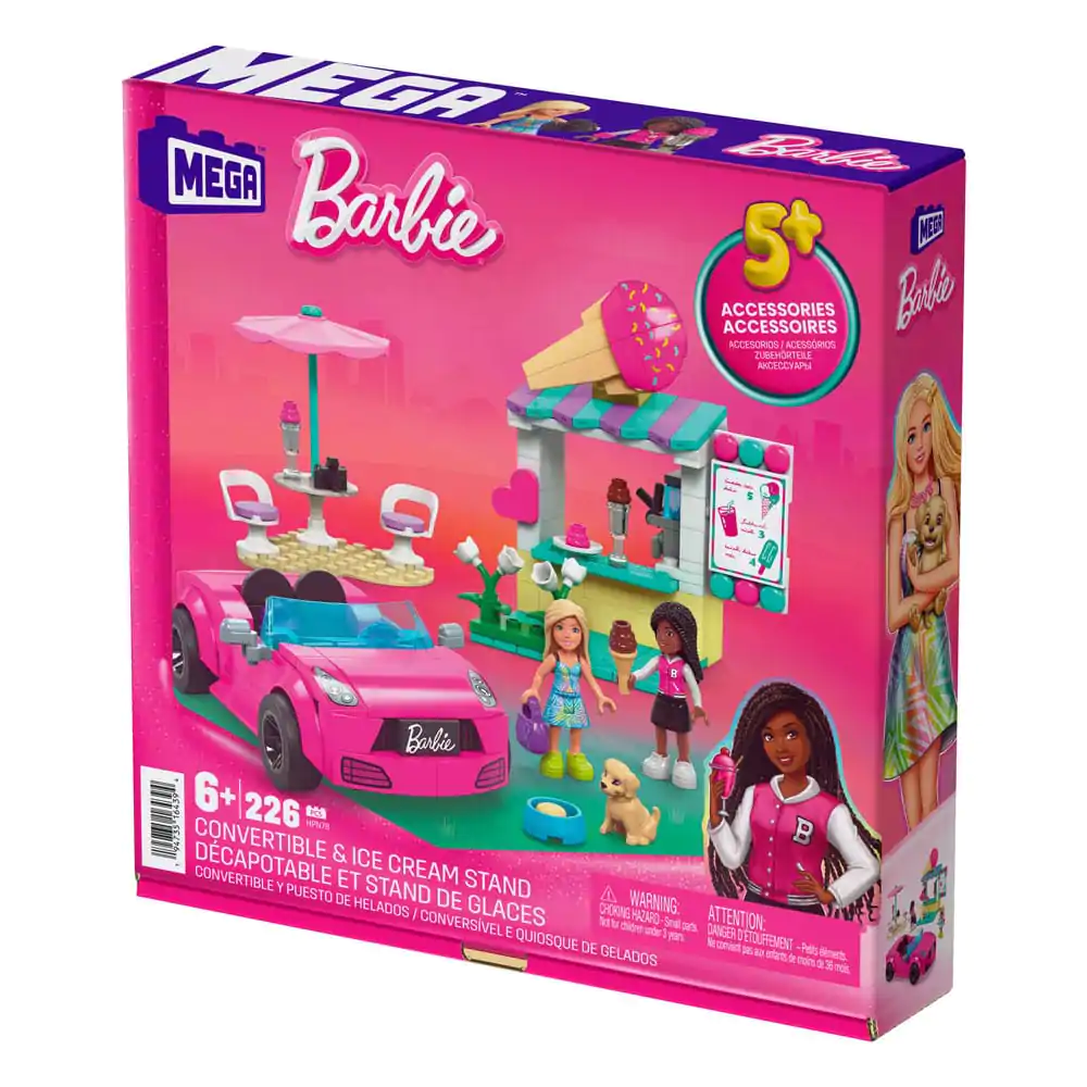 Barbie MEGA Convertible &amp; Ice Cream Stand építőkészlet játékkészlet termékfotó