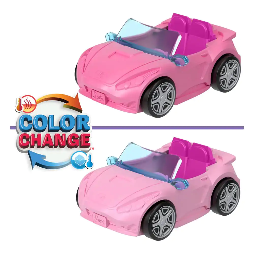 Barbie Mini BarbieLand With Color-Change Pool játék baba kabrió játékkészlet 4 cm termékfotó