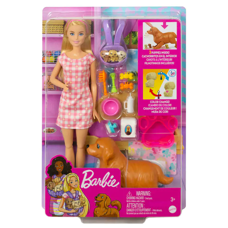 Barbie Newborn Pups játék baba termékfotó