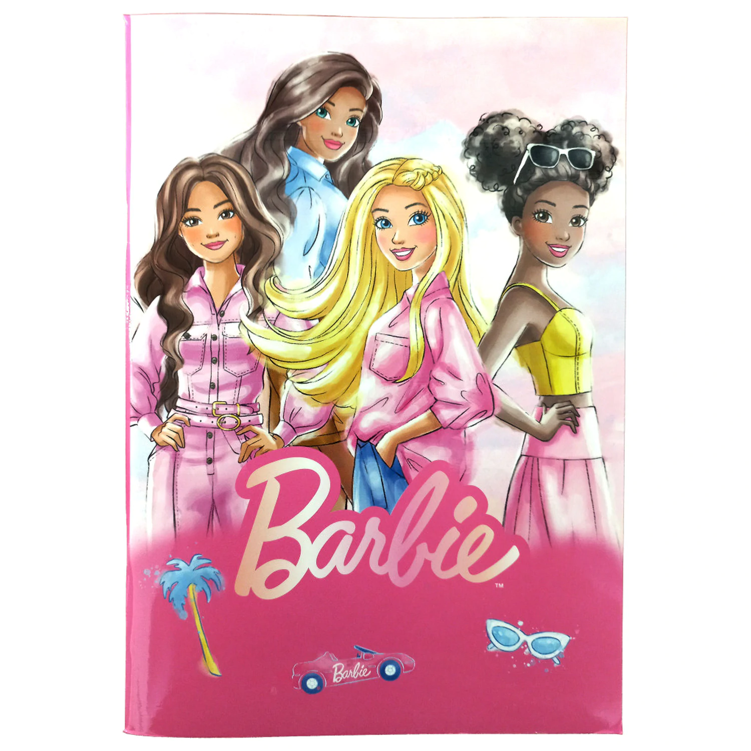 Barbie Paints B/5 vonalas füzet 40 lapos termékfotó