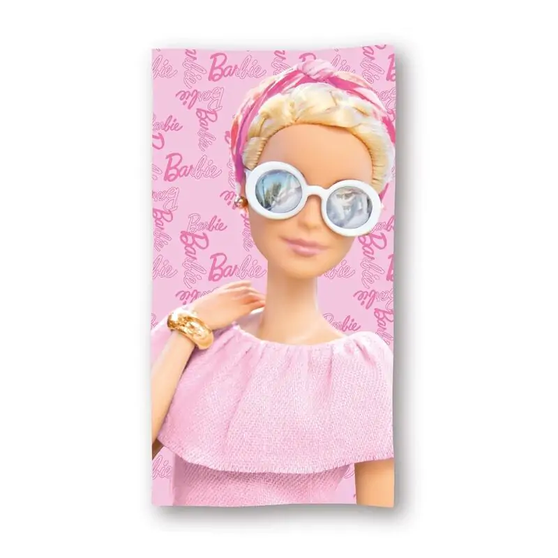 Barbie cotton beach towel termékfotó