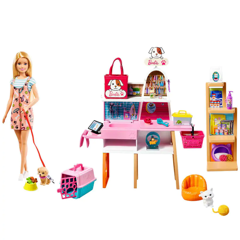 Barbie Pet Supply Store és játék baba termékfotó