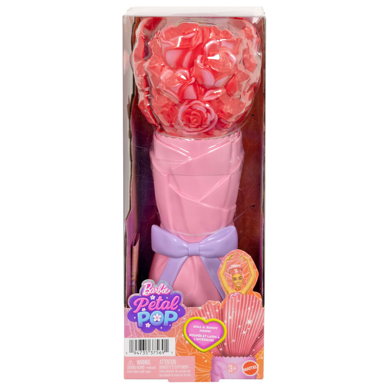 Barbie Petal Pop Red Rose játék baba termékfotó
