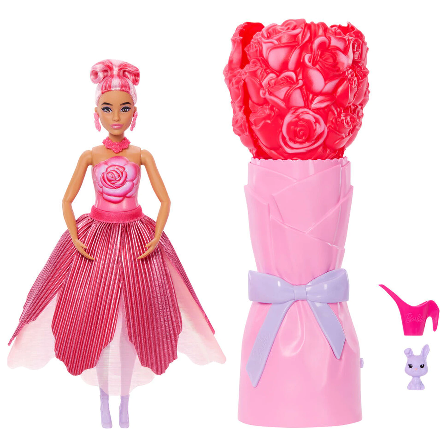 Barbie Petal Pop Red Rose játék baba termékfotó