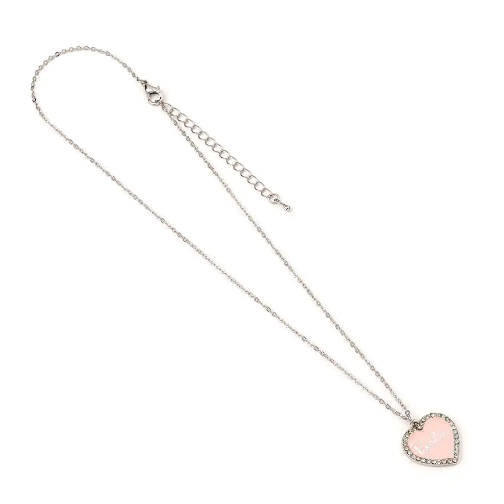Barbie Pink Heart Crystal függő és nyaklánc termékfotó