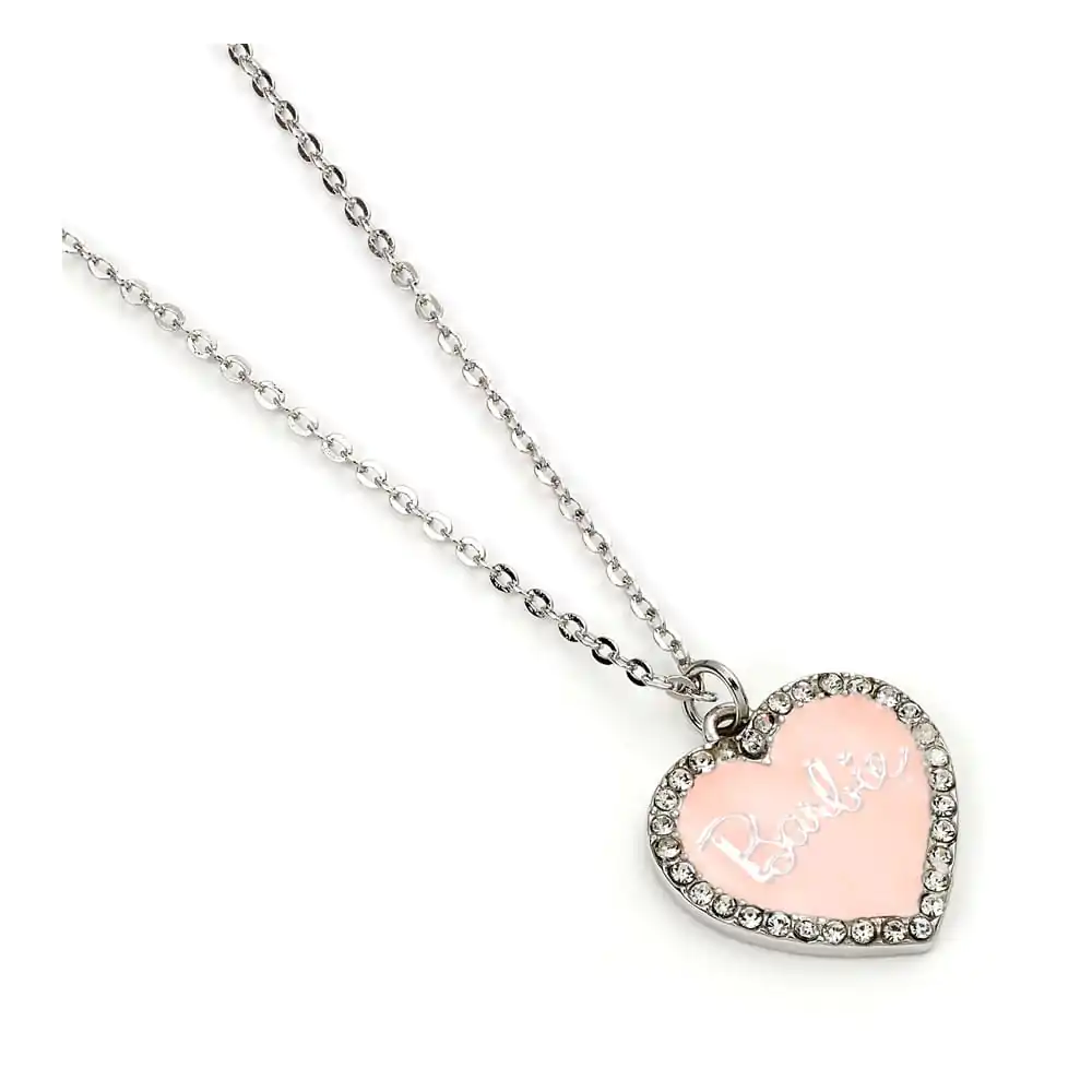 Barbie Pink Heart Crystal függő és nyaklánc termékfotó