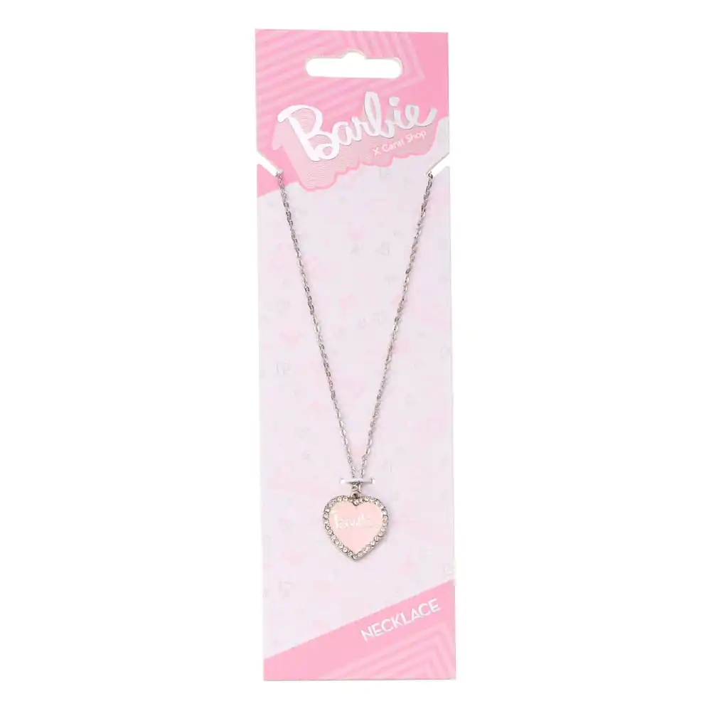 Barbie Pink Heart Crystal függő és nyaklánc termékfotó