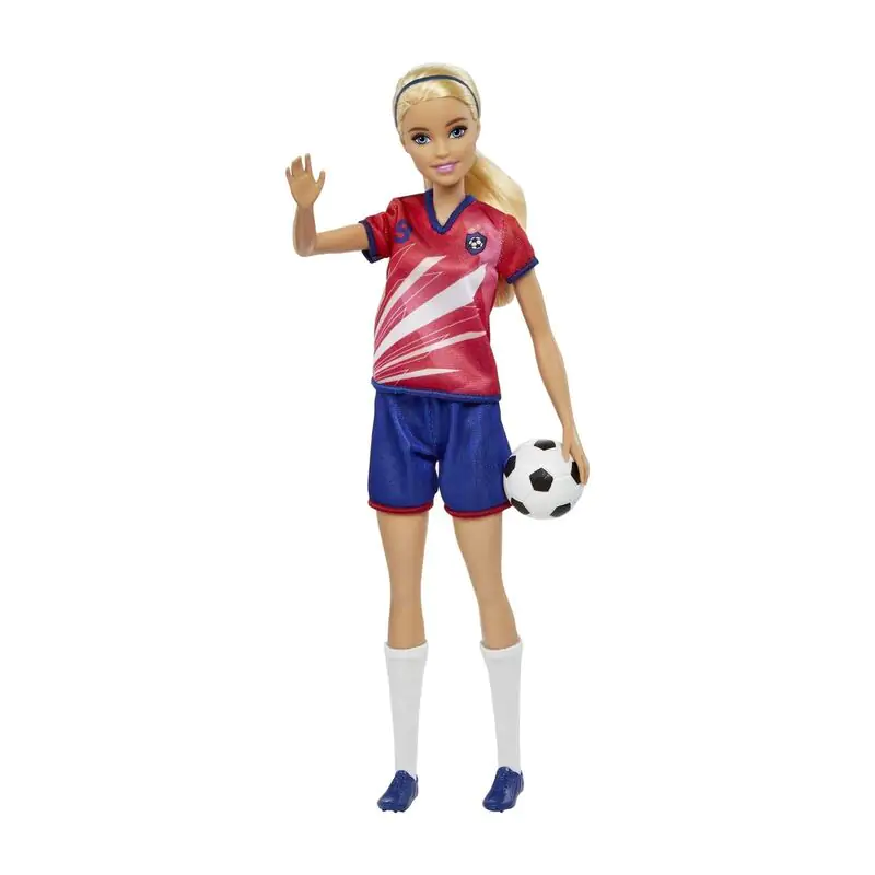 Barbie Player Footballer játék baba termékfotó