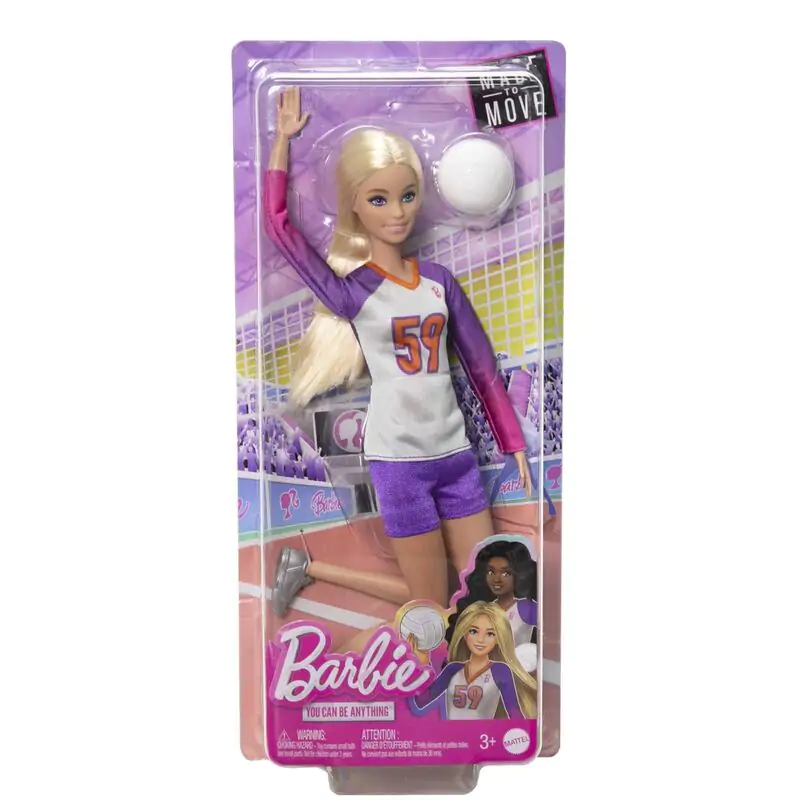 Barbie Player Volleyball játék baba termékfotó