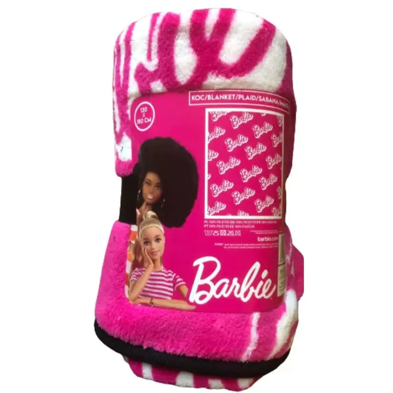 Barbie pléd takaró termékfotó