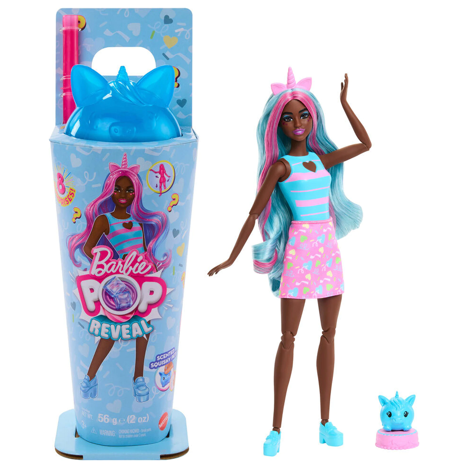 Barbie Pop Reveal Animal Party játék baba termékfotó