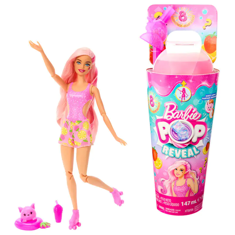 Barbie Pop! Reveal Fruit Series Strawberry játék baba termékfotó