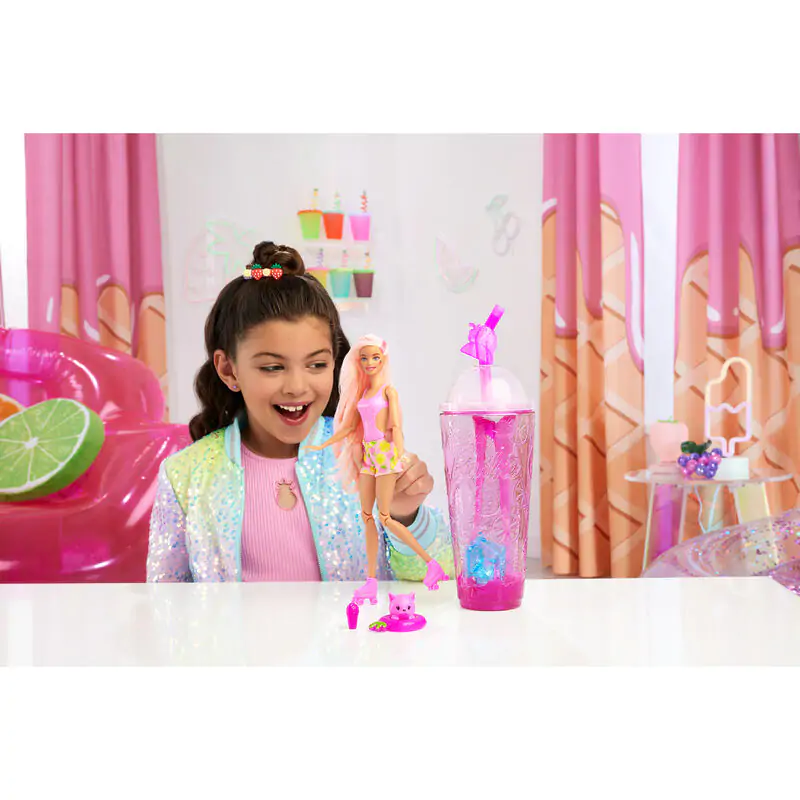Barbie Pop! Reveal Fruit Series Strawberry játék baba termékfotó