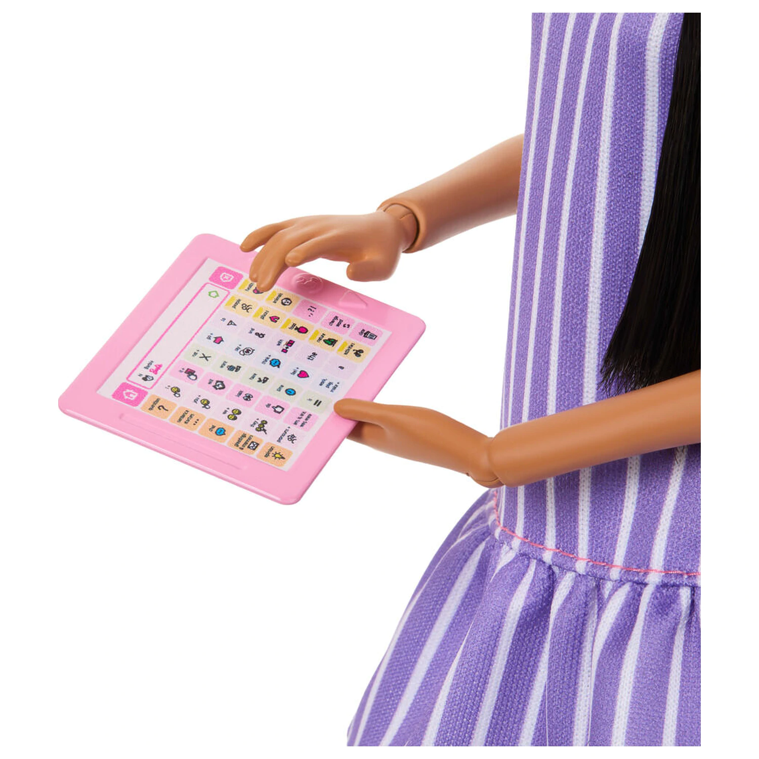 Barbie Purple Stripes játék baba termékfotó
