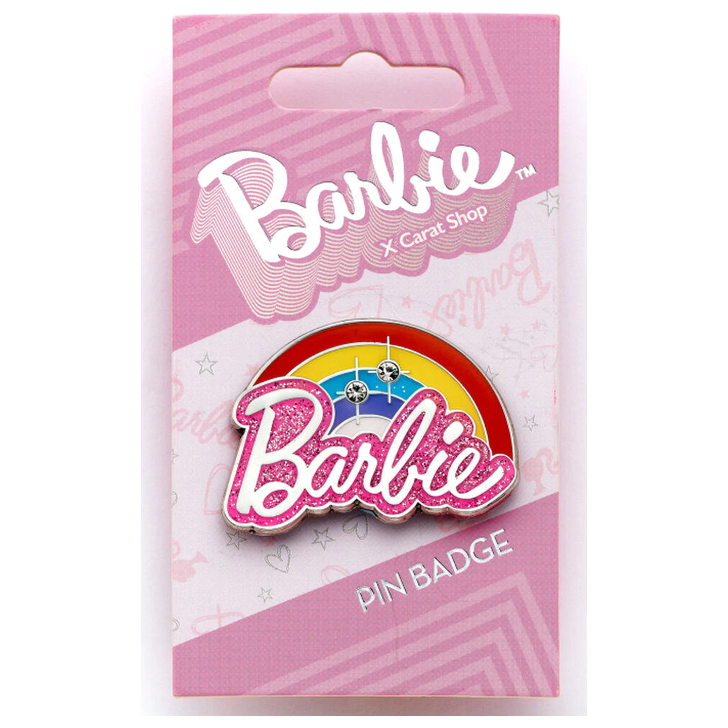 Barbie Rainbow Logo kitűző termékfotó