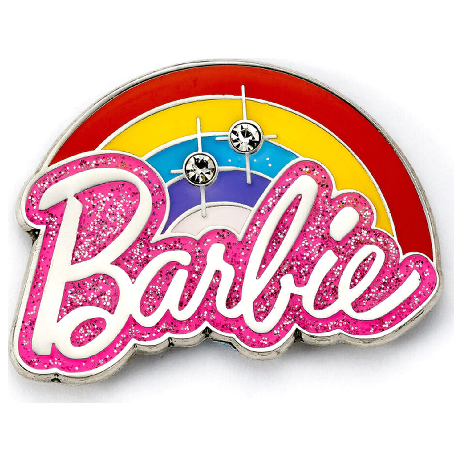 Barbie Rainbow Logo kitűző termékfotó