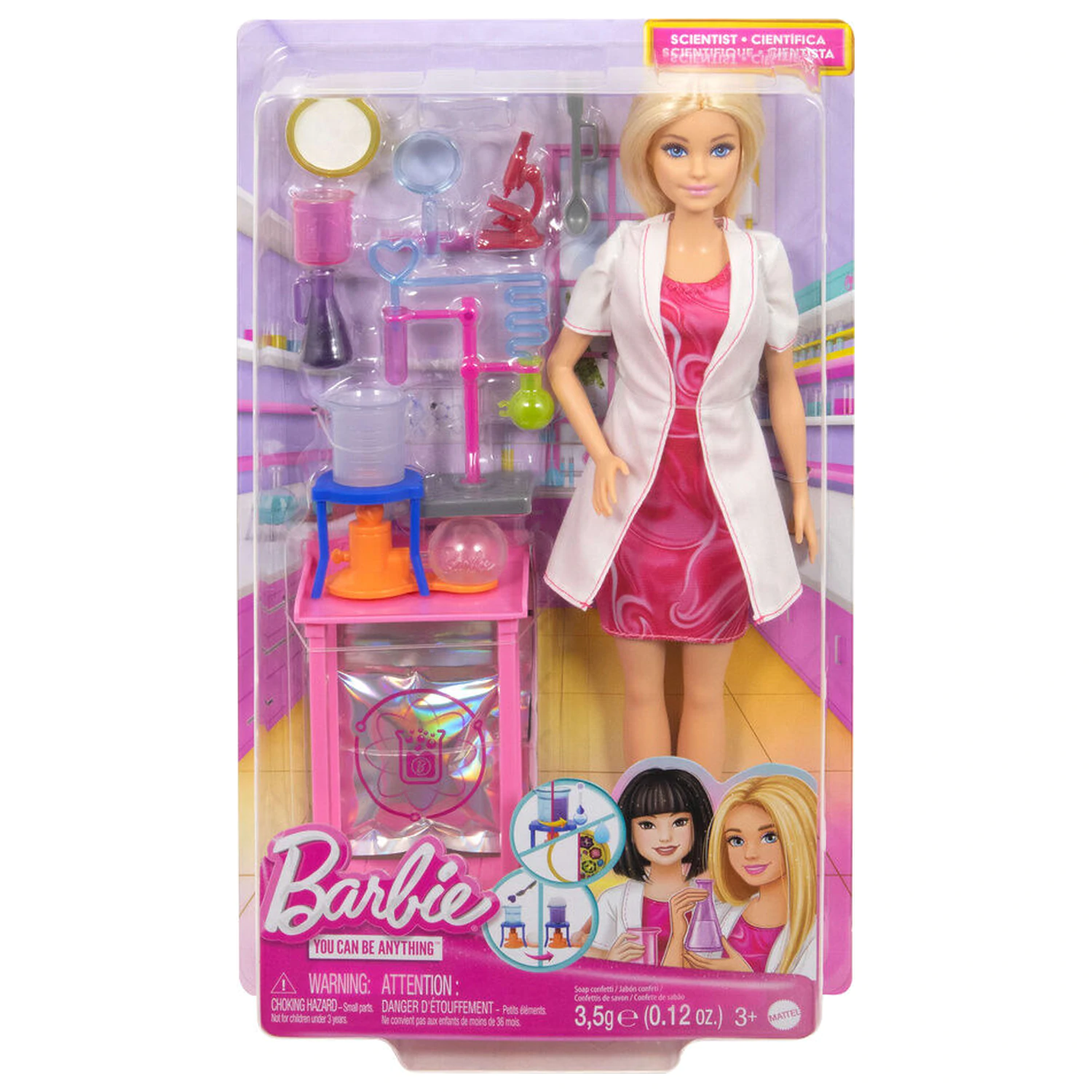 Barbie Scientific játék baba termékfotó