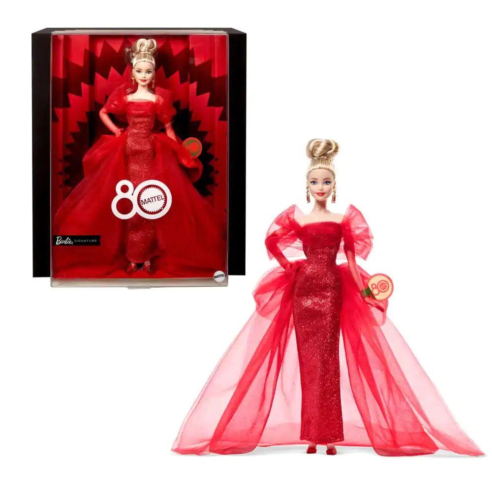 Barbie Signature 80th Anniversary Blonde játék baba termékfotó