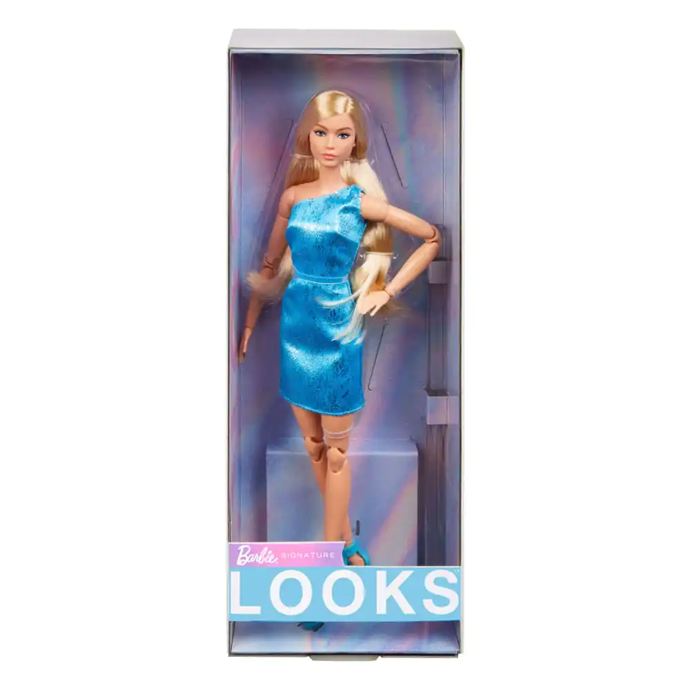 Barbie Signature Barbie Looks Doll Model #23 Blonde, Blue Dress termékfotó