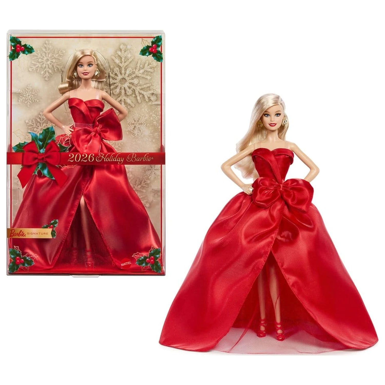 Barbie Signature Doll 2026 Holiday Barbie játék baba termékfotó