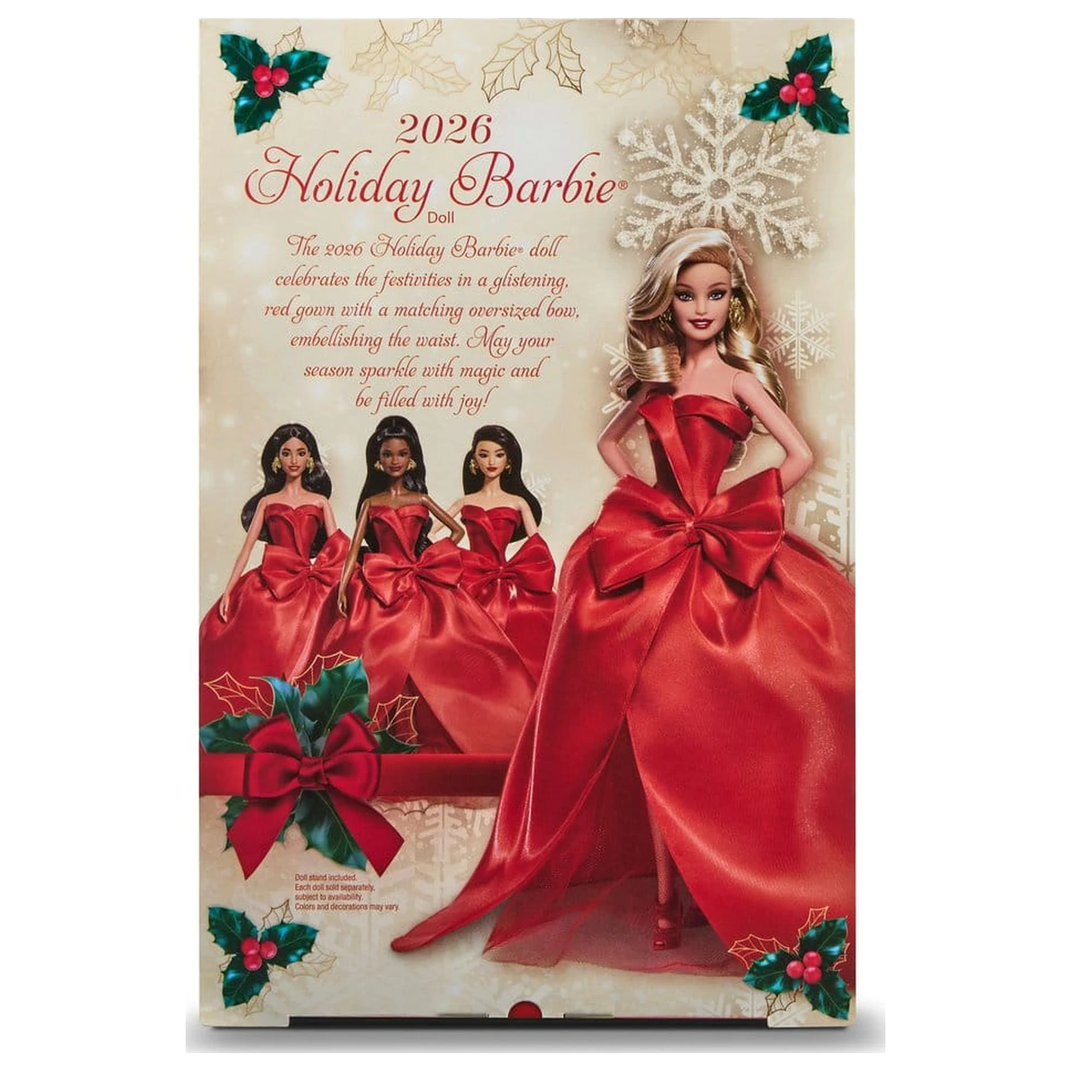 Barbie Signature Doll 2026 Holiday Barbie játék baba termékfotó