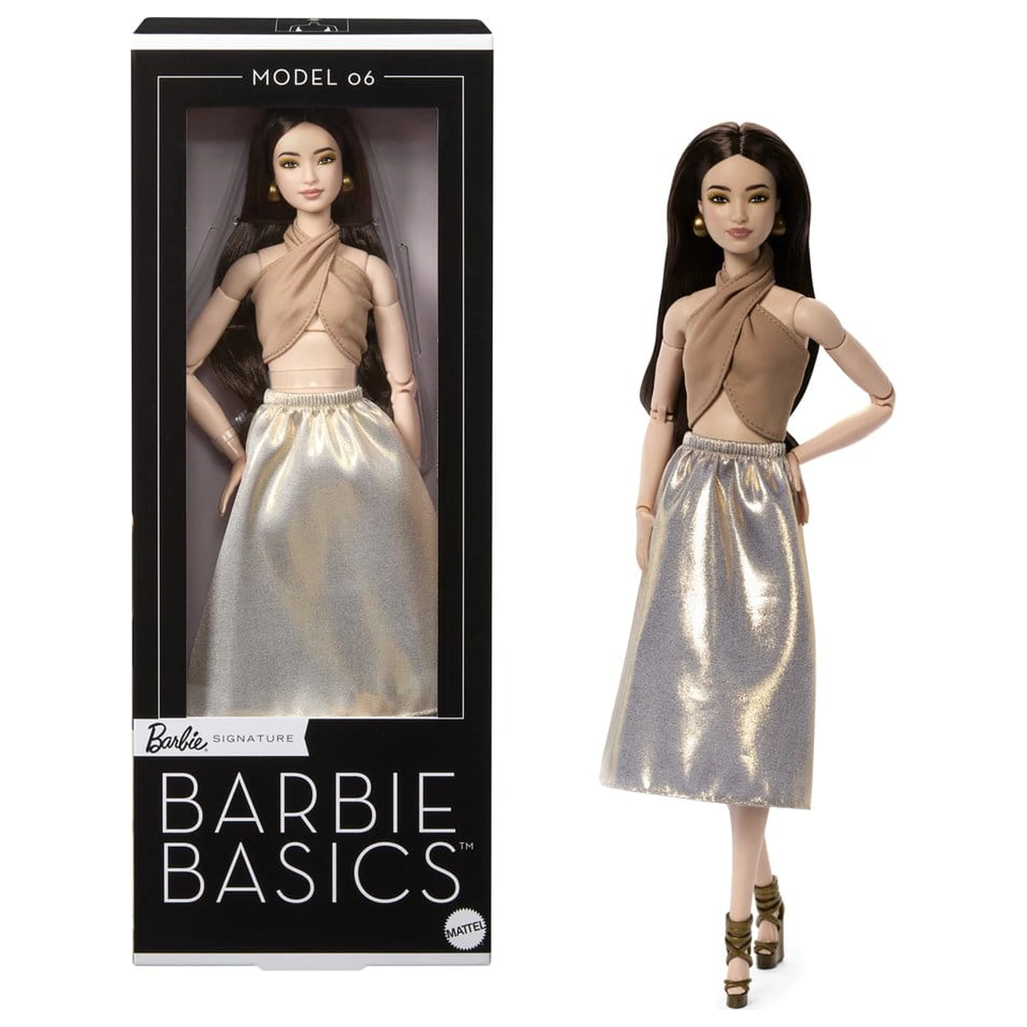 Barbie Signature Doll Barbie Basics: Model 06 játék baba figura termékfotó