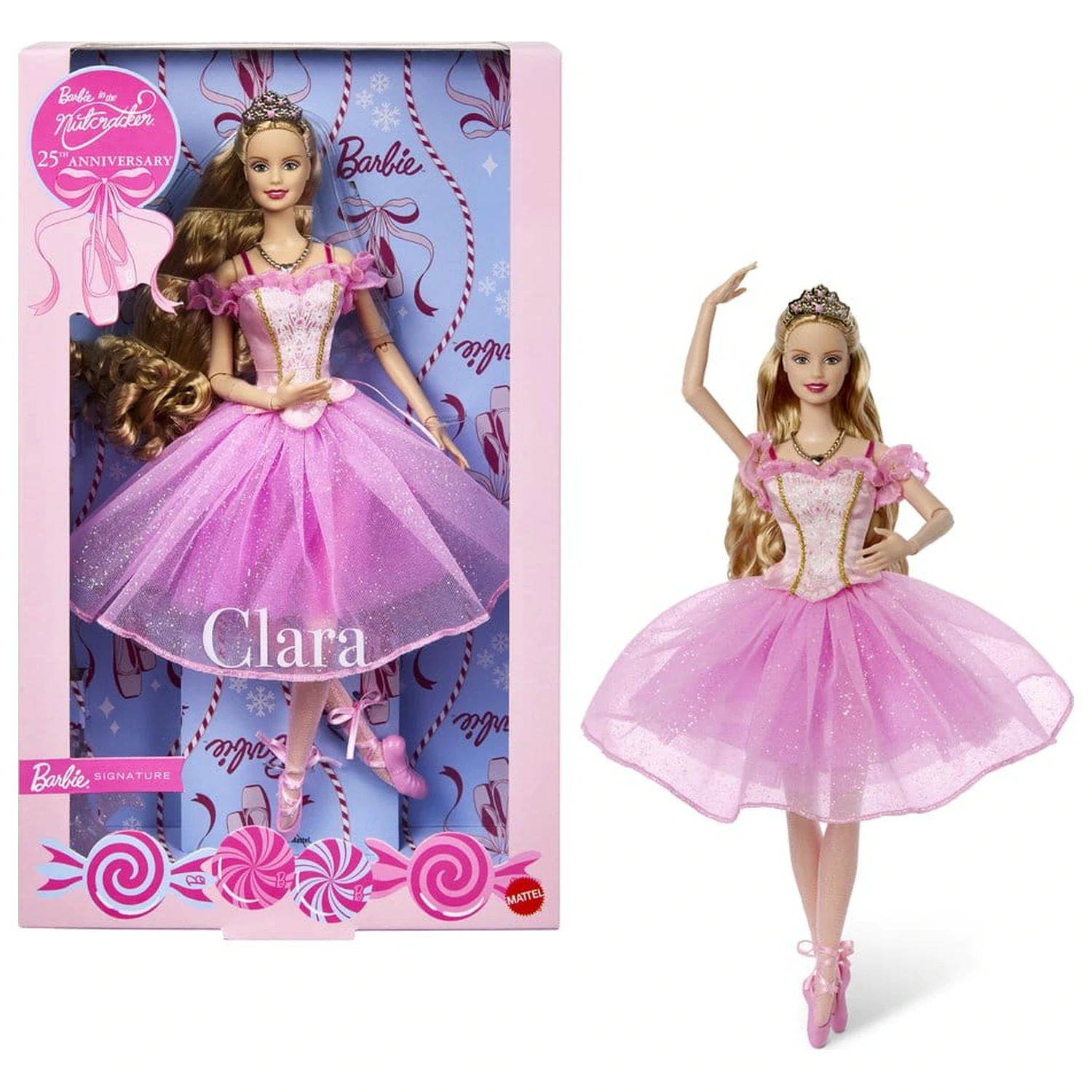 Barbie Signature Doll Clara (Nutcracker 25th Anniversary) játék baba termékfotó