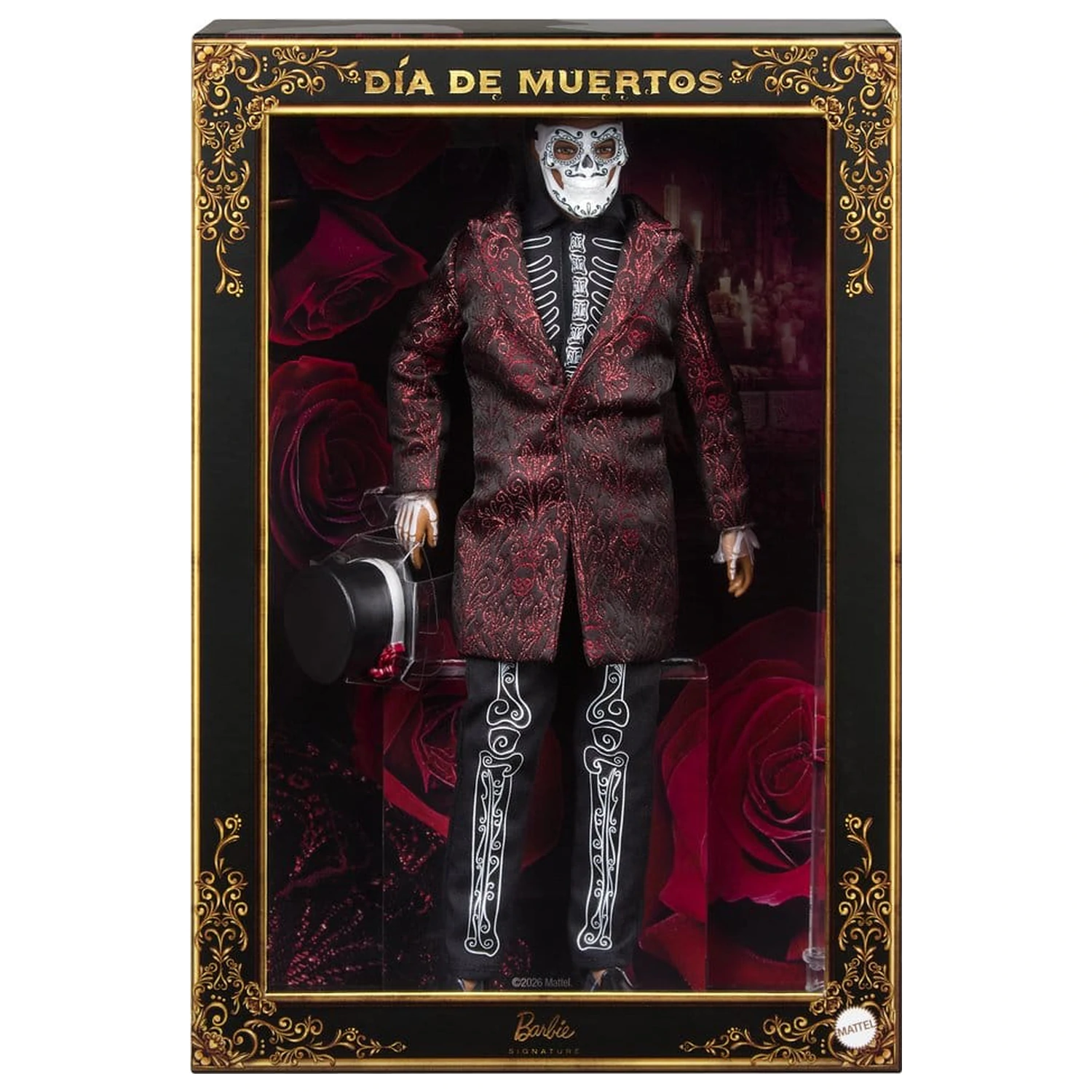 Barbie Signature Doll Día De Muertos Ken játék baba termékfotó