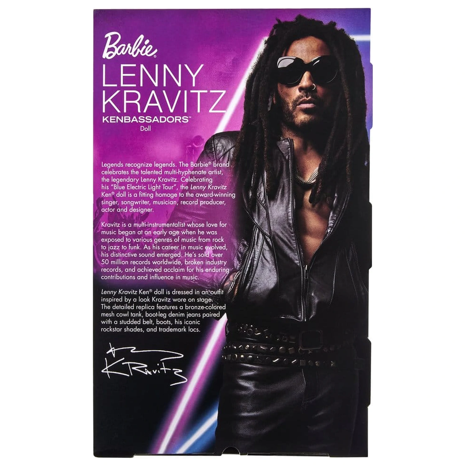 Barbie Signature Doll Kenbassadors: Lenny Kravitz játék baba termékfotó