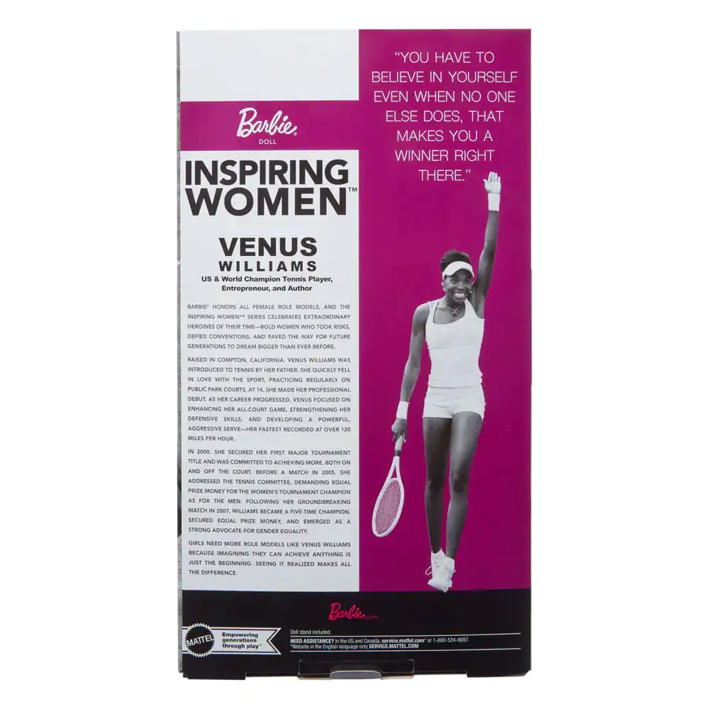 Barbie Signature Inspiring Women Doll Venus Williams termékfotó