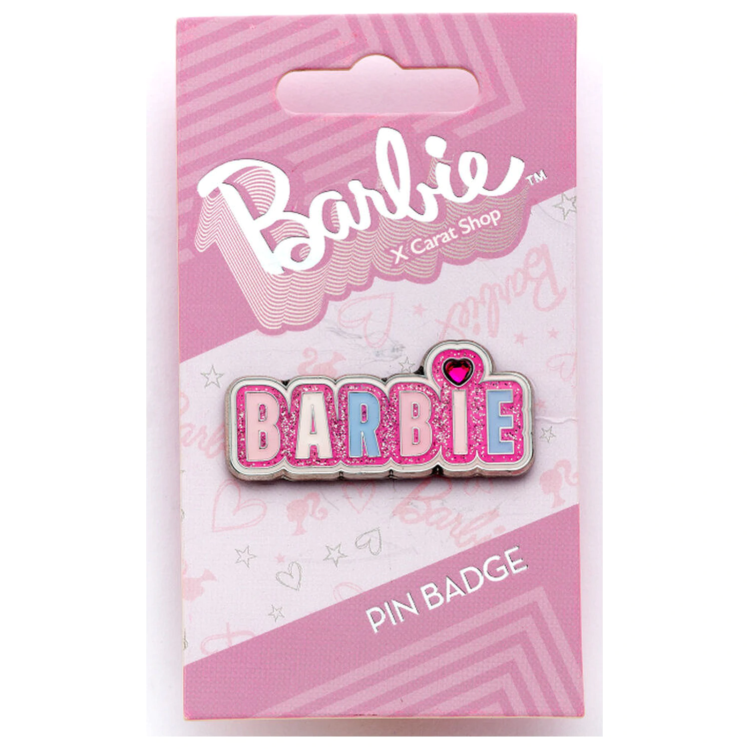 Barbie Sparkly Logo kitűző termékfotó