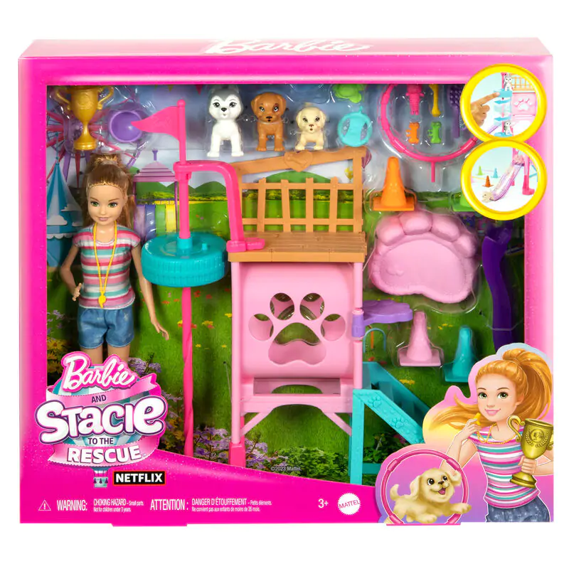 Barbie Stacie to the Rescue Puppu  játékkészlet és játék baba termékfotó