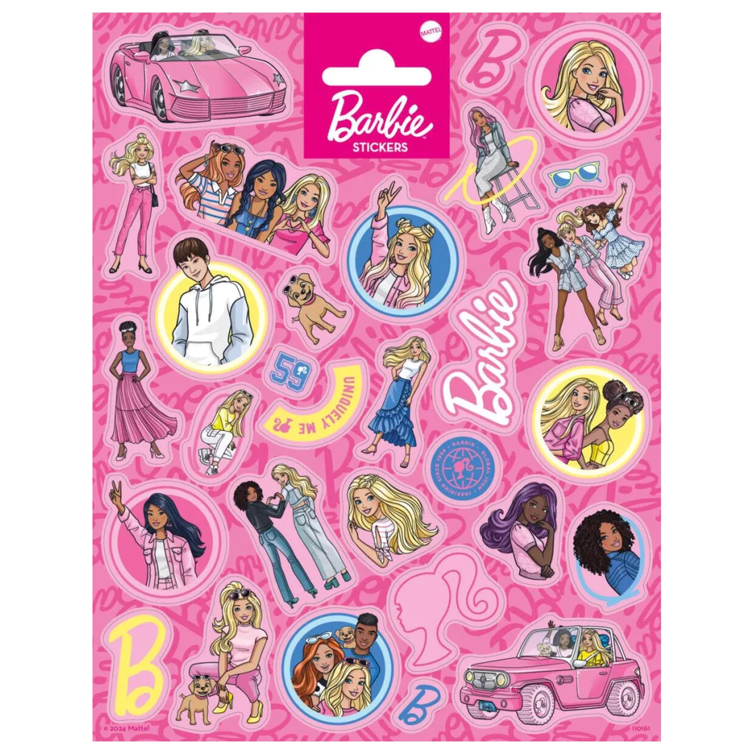 Barbie Stylish Friends matrica termékfotó