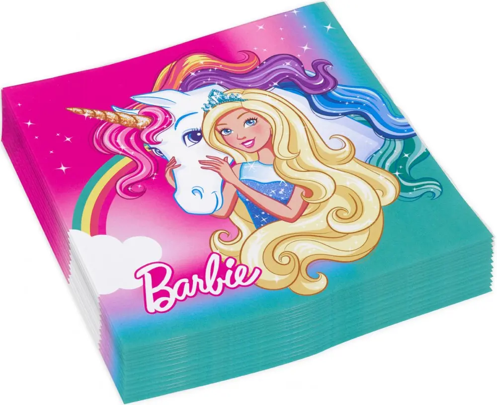 Barbie szalvéta 20 db-os termékfotó
