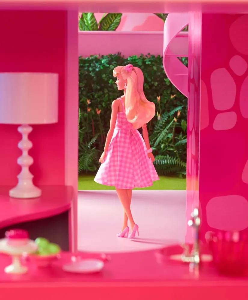 Barbie The Movie Barbie in Pink Gingham Dress játék baba termékfotó