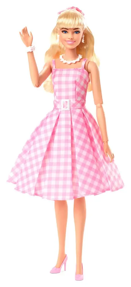 Barbie The Movie Barbie in Pink Gingham Dress játék baba termékfotó