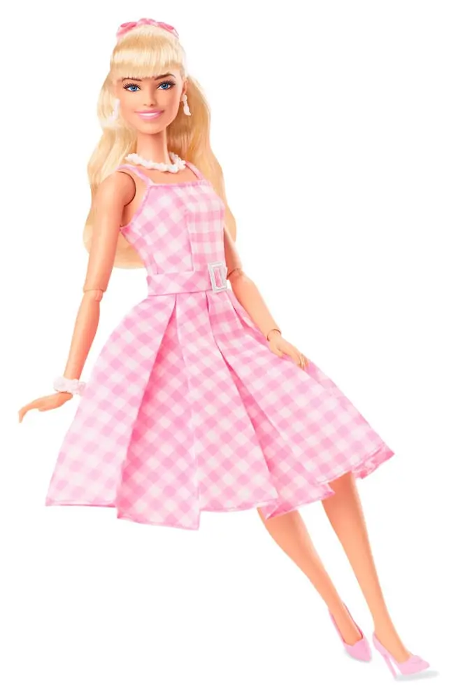 Barbie The Movie Barbie in Pink Gingham Dress játék baba termékfotó